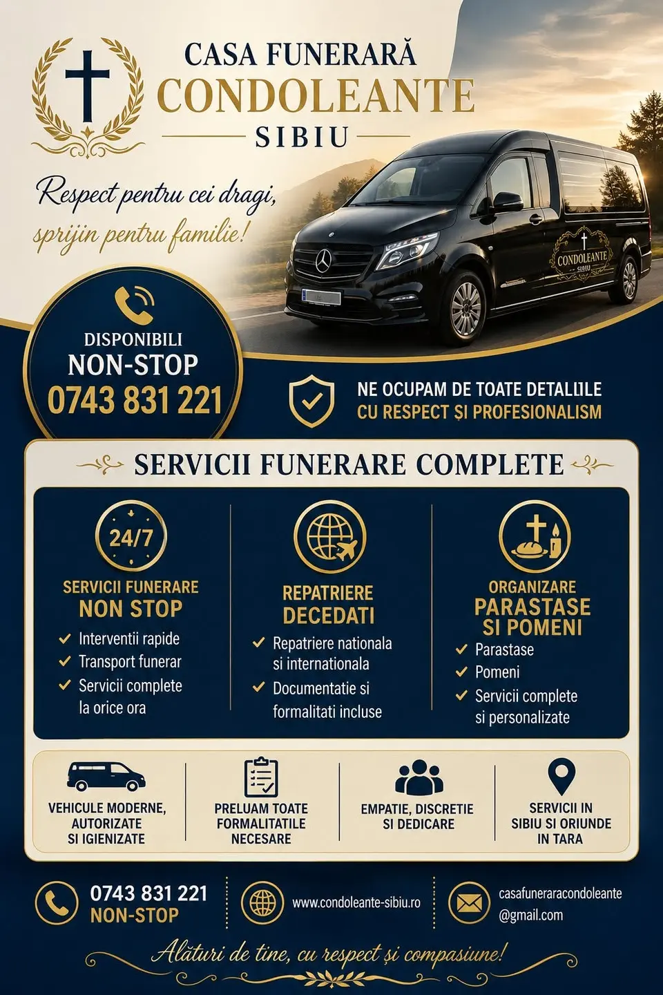 Casa Funerară Condoleanțe